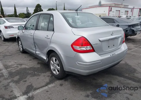 2008 Nissan Versa 1.8Sl из США, поврежденный, VIN 3N1BC11E18L443761